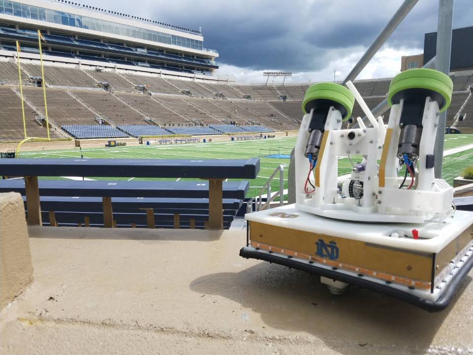 Robot infront Field