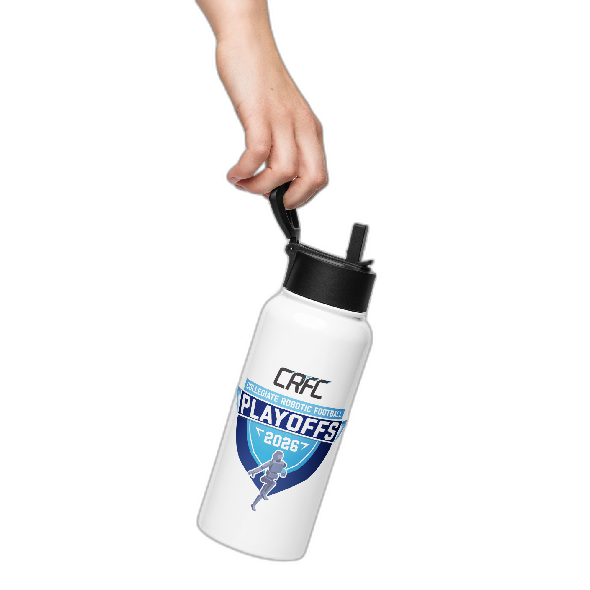 2026 Playoffs Stainless Steel Water Bottle - Image 3